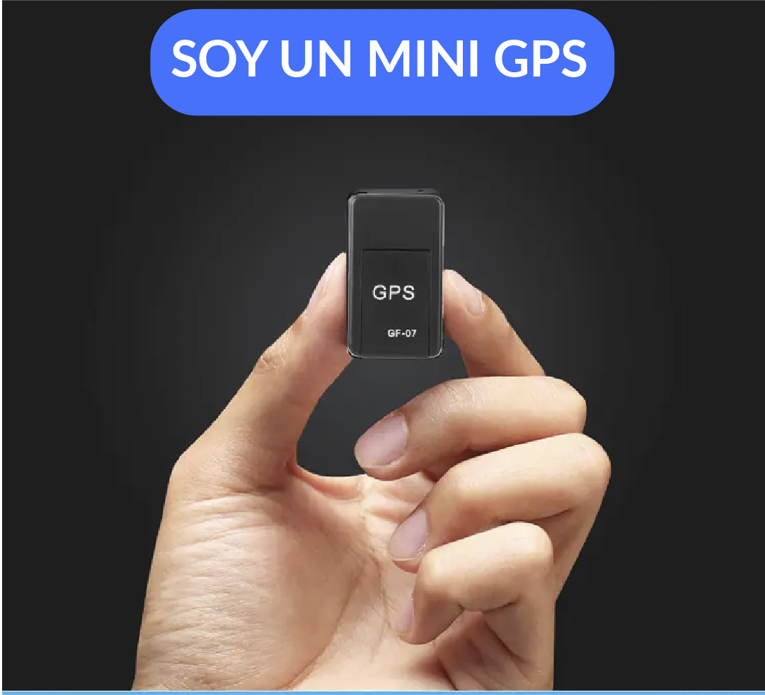 MINI GPS RASTREADOR; pequeño en tamaño;GRANDE EN SEGURIDAD
